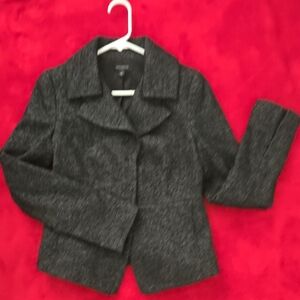 Ann Taylor Dark Gray Women's Tailored Blazer